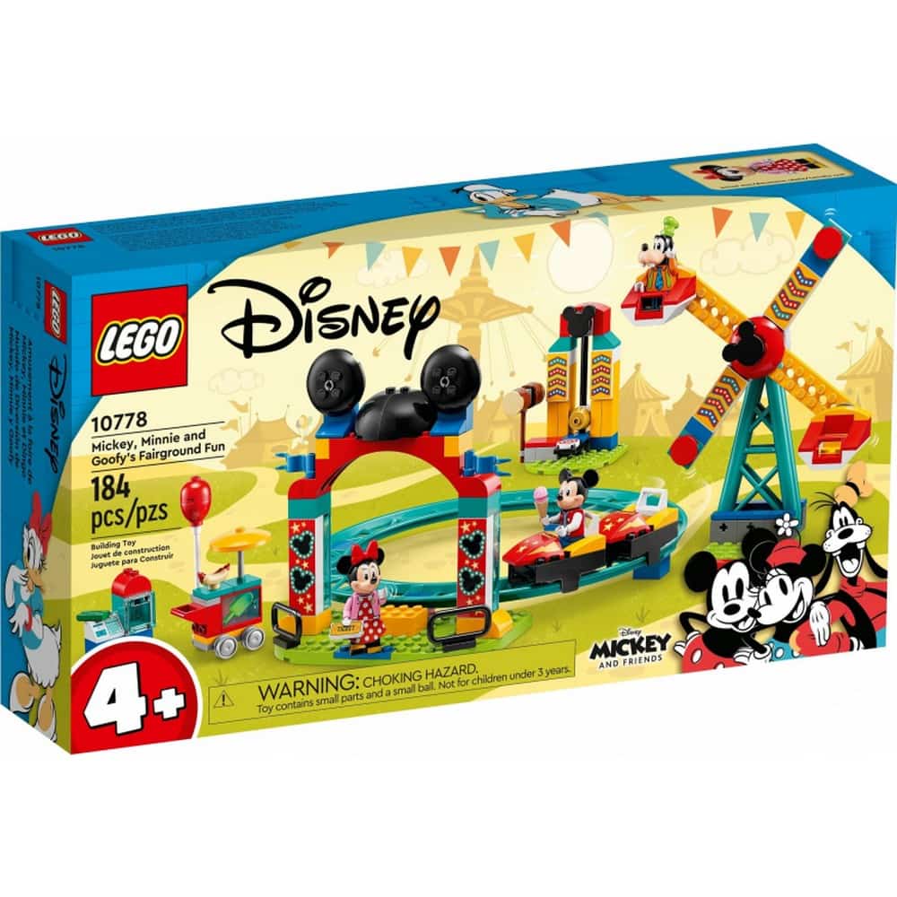 LEGO Disney Minnie és Goofy vidámparki szórakozása 10778 184 darabos