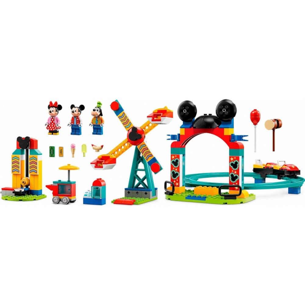LEGO Disney Minnie és Goofy vidámparki szórakozása 10778 184 darabos