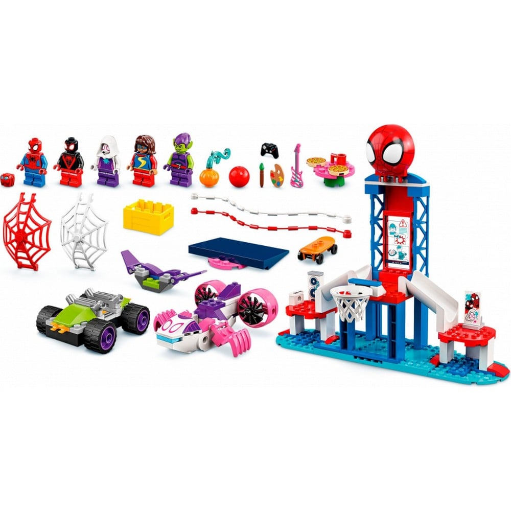 LEGO Marvel Pókember főhadiszállása 10784 155 darabos