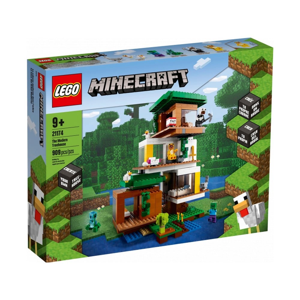 LEGO Minecraft A modern lombház 21174 909 darabos