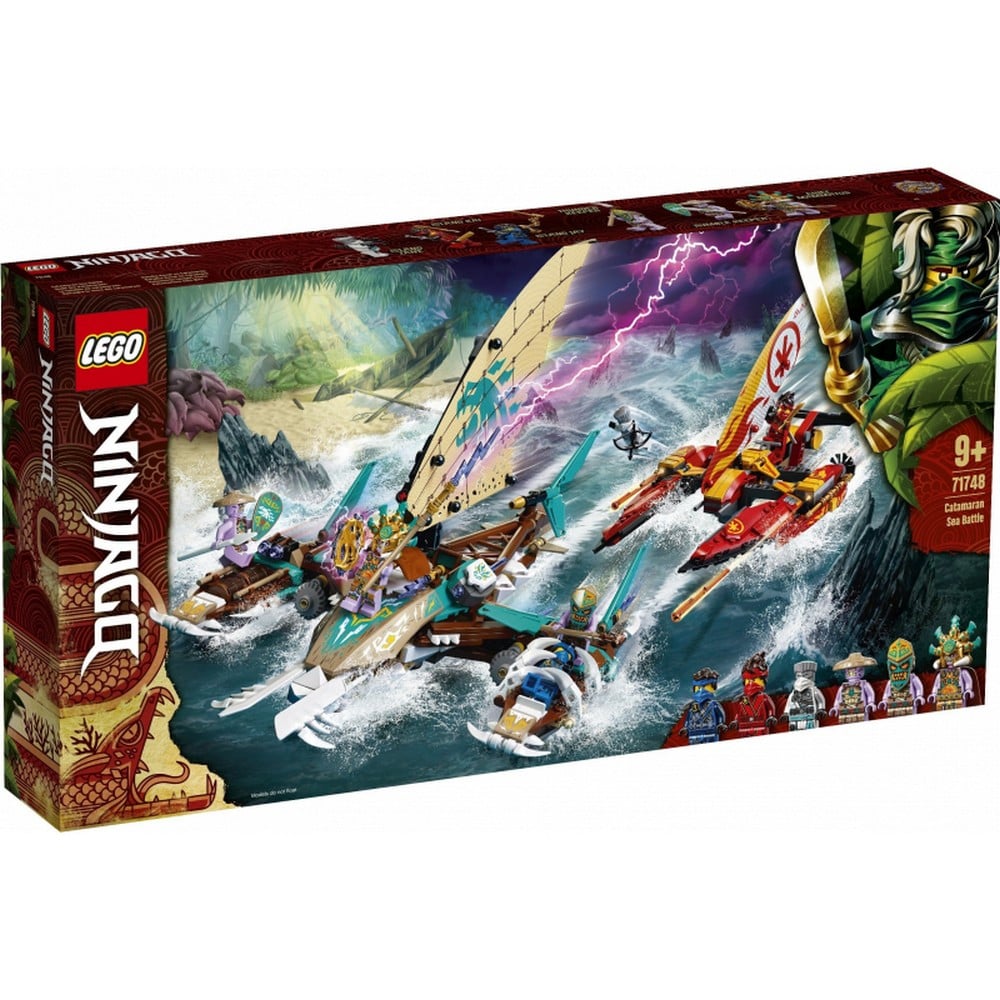 LEGO NINJAGO Katamarán tengeri csata 71748 780 darabos