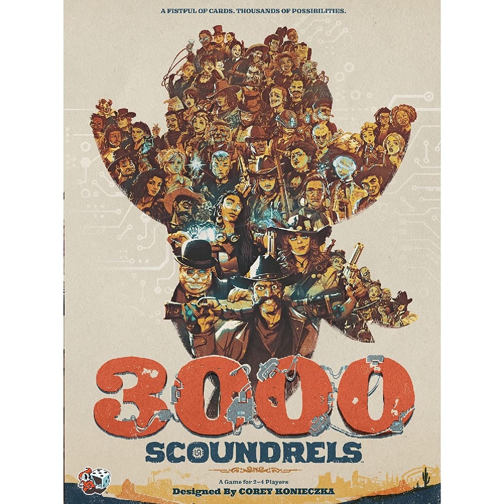 3000 Scoundrels - Angol nyelvű társasjáték