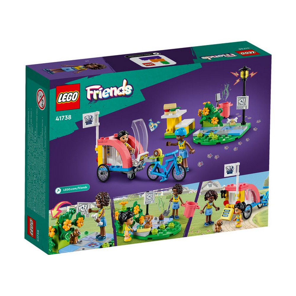 LEGO Friends Kutyamentő bicikli 41738