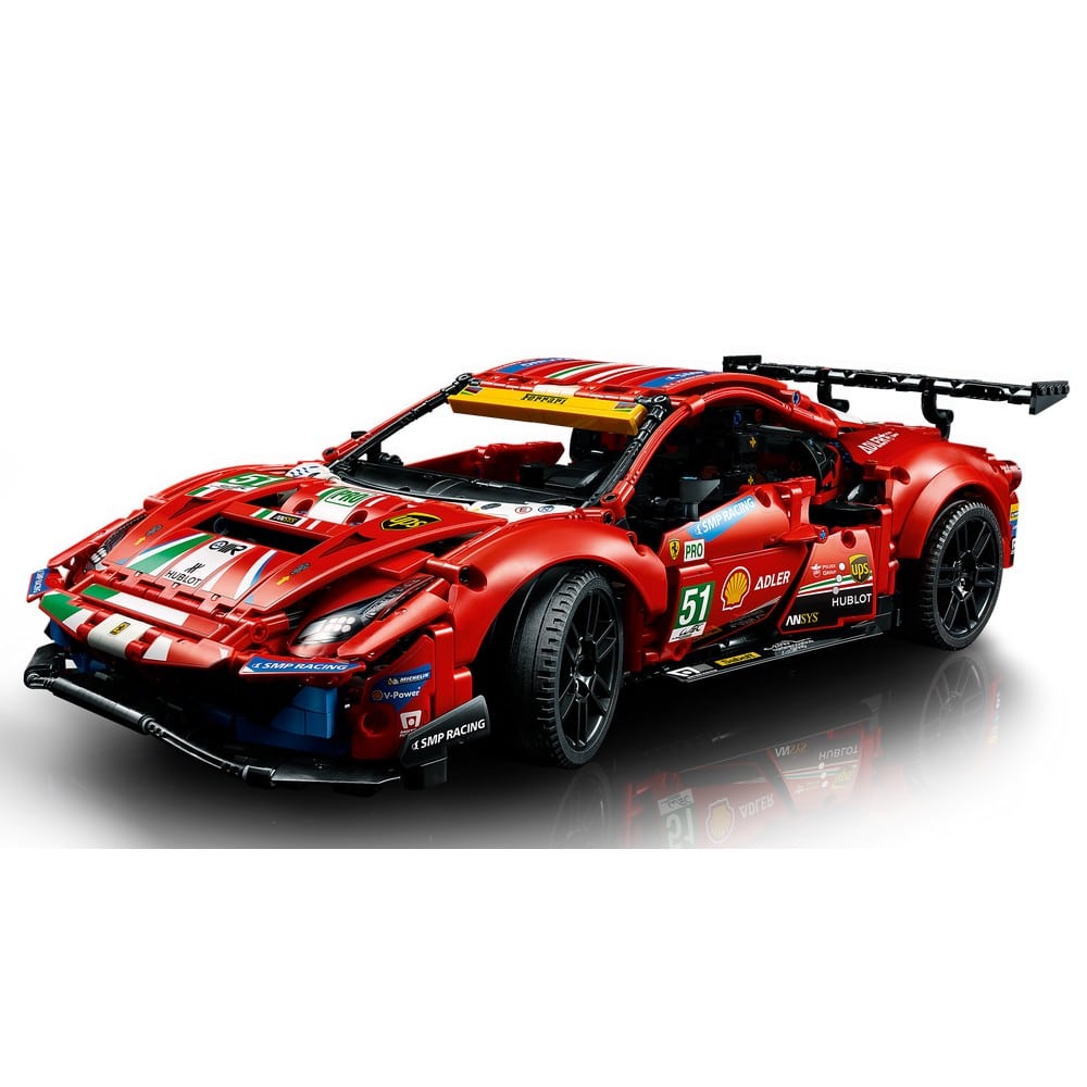 LEGO Technic Ferrari 488 GTE “AF Corse #51” 42125 1677 darabos