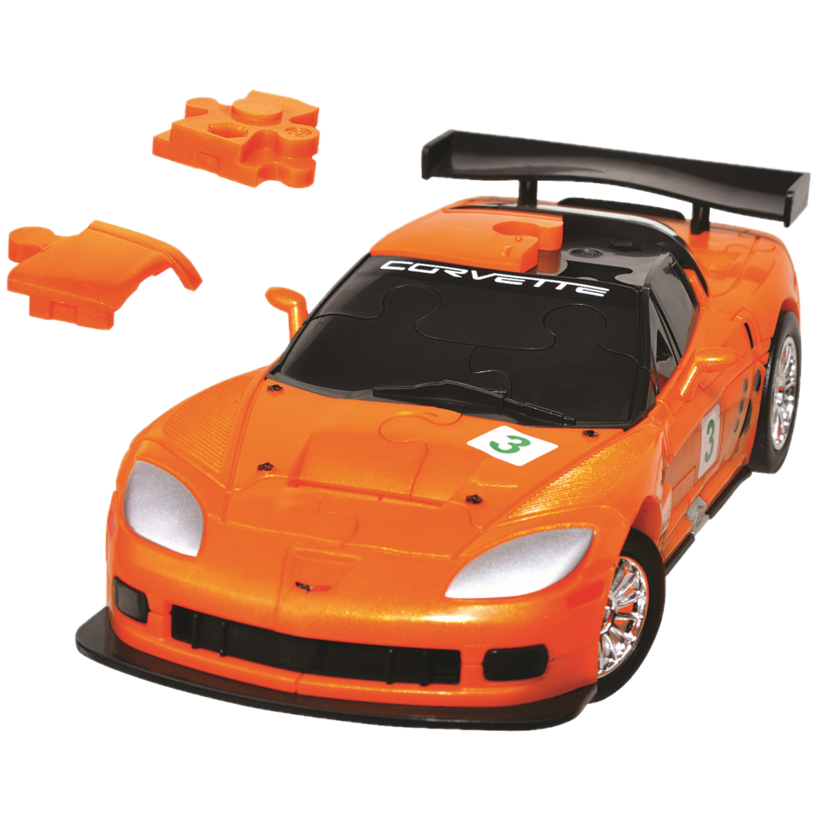 E3D Corvette C6R- 1:32 473412-Eureka Puzzle-1-Játszma.ro - A maradandó élmények boltja