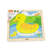 9 darabos fa puzzle  kacsa, Viga