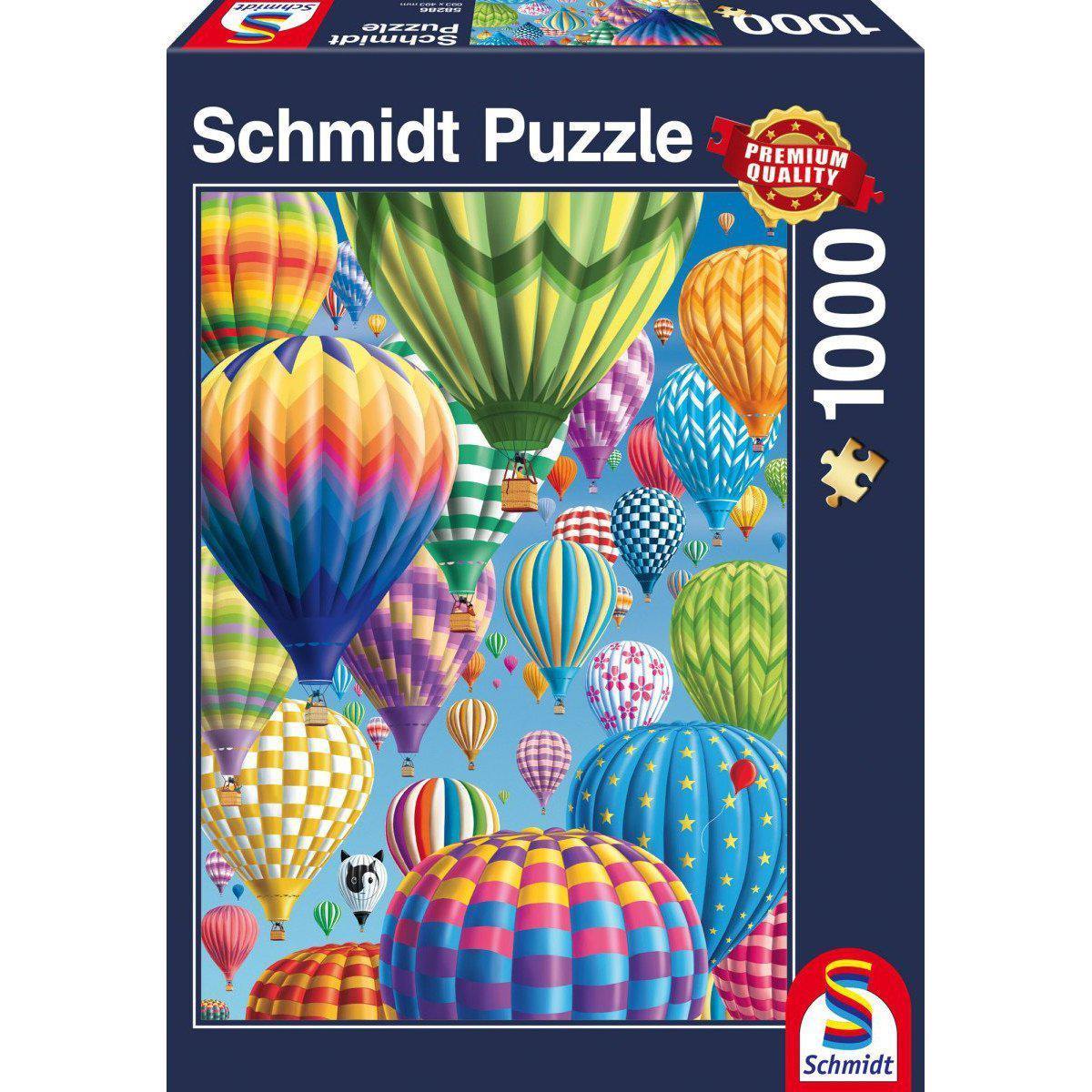 1000-es Puzzle Colorful Balloons In The Sky-Schmidt-1-Játszma.ro - A maradandó élmények boltja