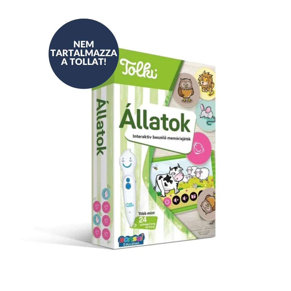 Tolki interaktív játék - Állatok