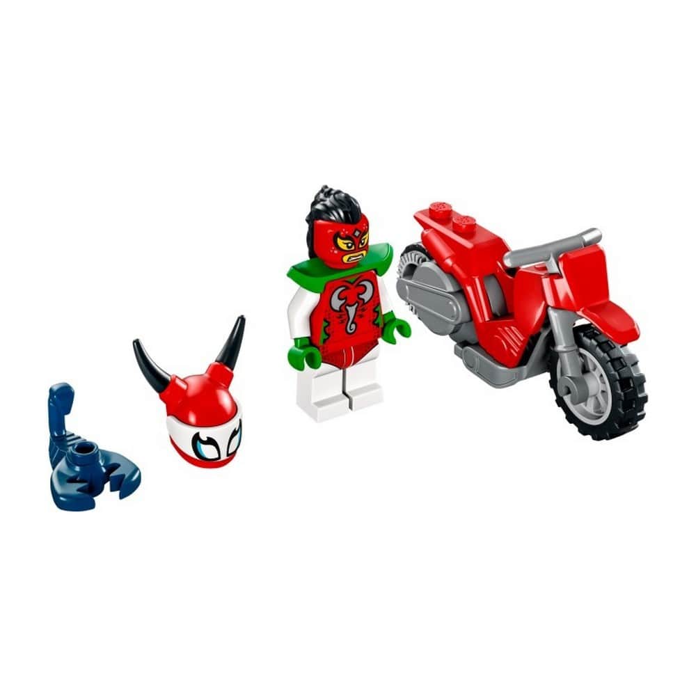 LEGO City Vakmerő skorpió kaszkadőr motorkerékpár 60332 15 darabos