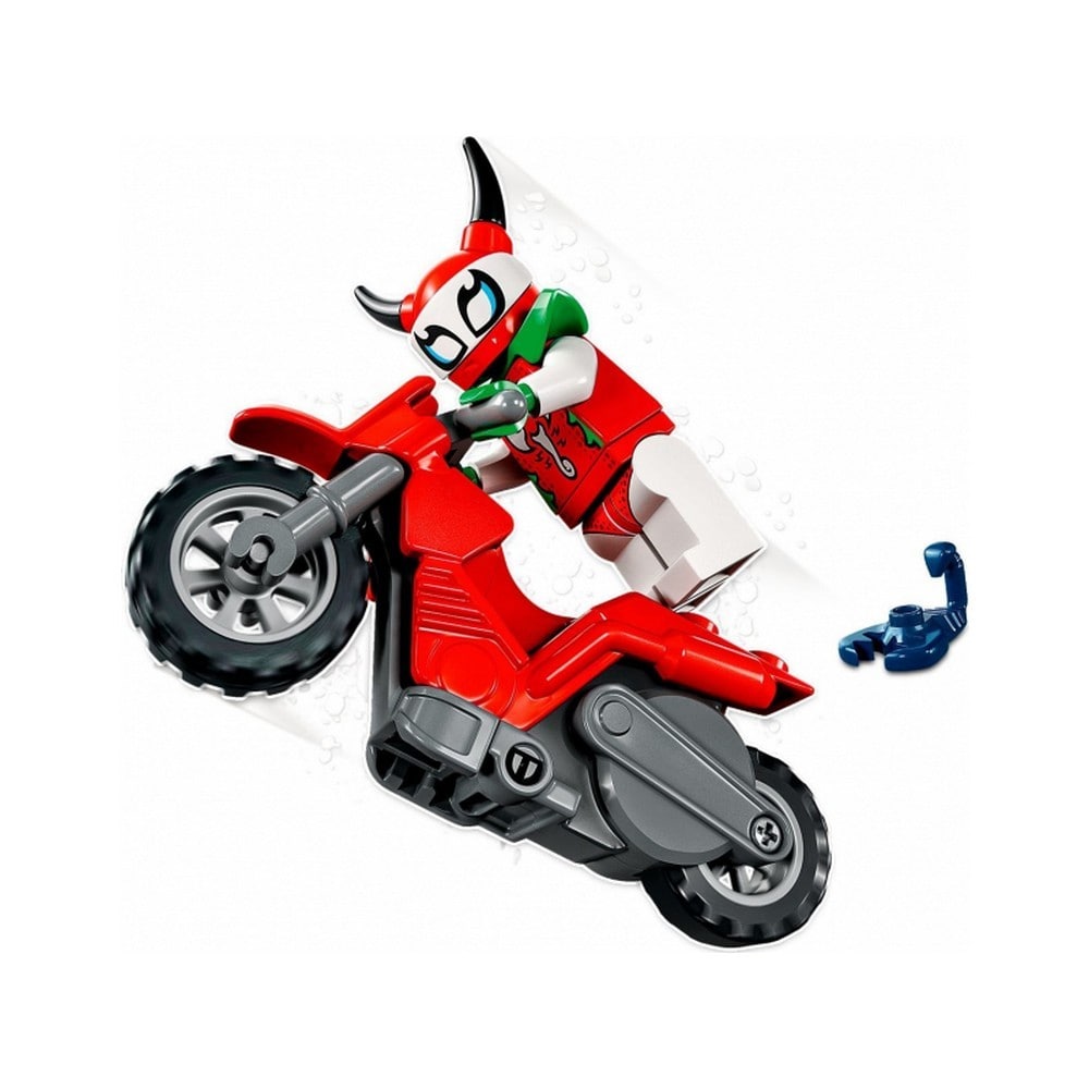 LEGO City Vakmerő skorpió kaszkadőr motorkerékpár 60332 15 darabos