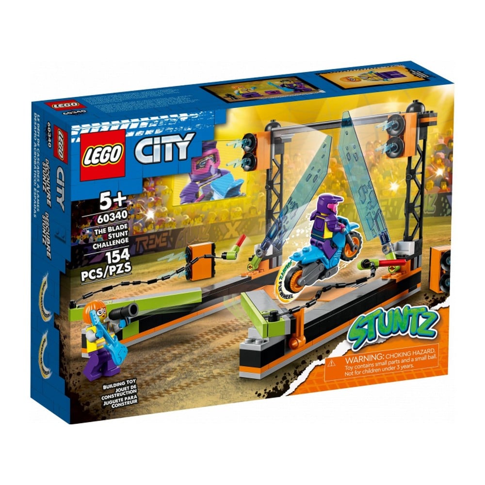 LEGO City Pengés kaszkadőr kihívás 60340 154 darabos