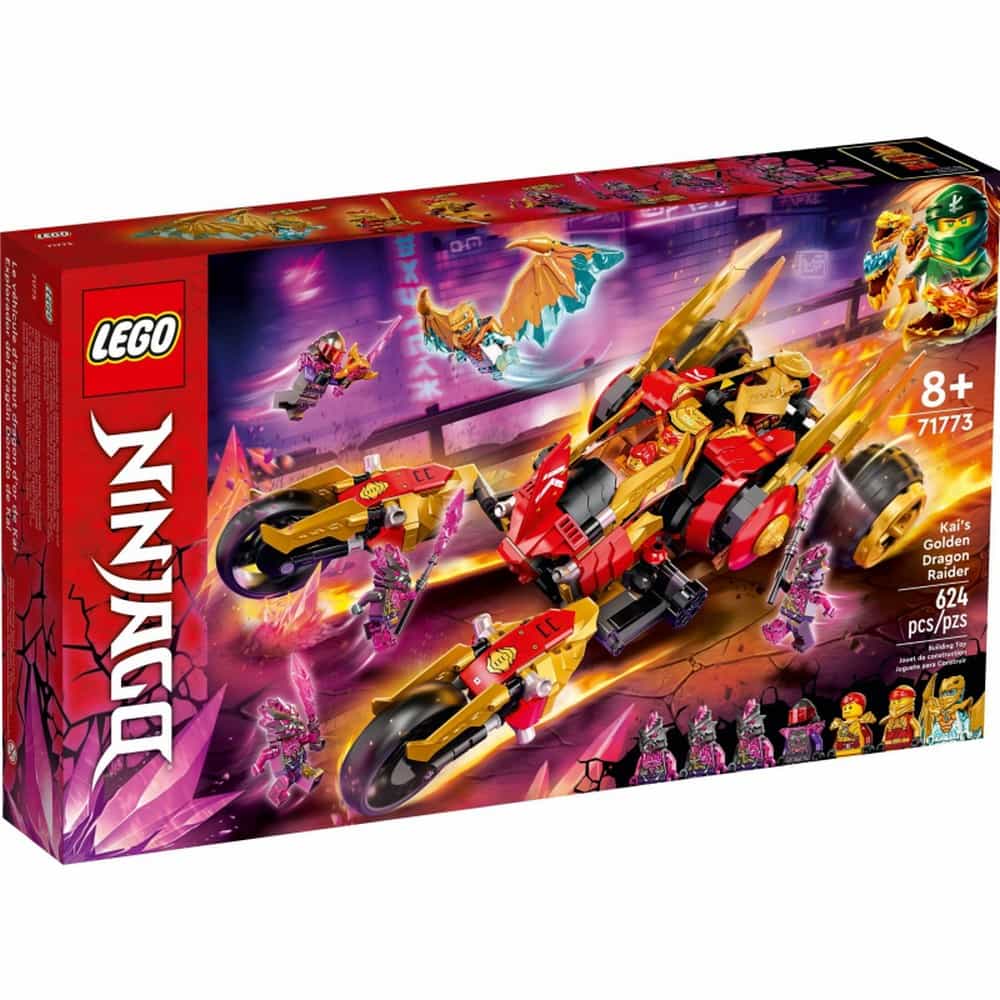 LEGO Ninjago Kai aranysárkány járműve 71773 624 darabos