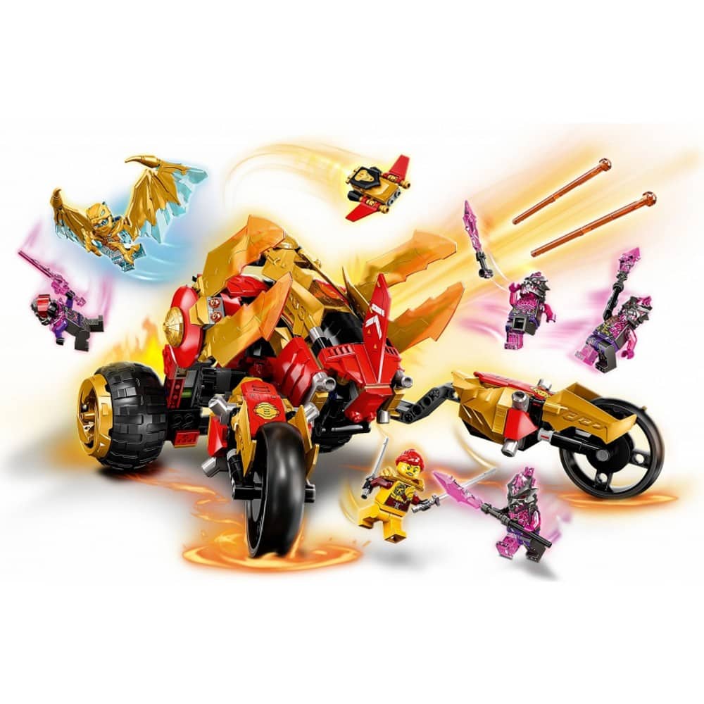 LEGO Ninjago Kai aranysárkány járműve 71773 624 darabos