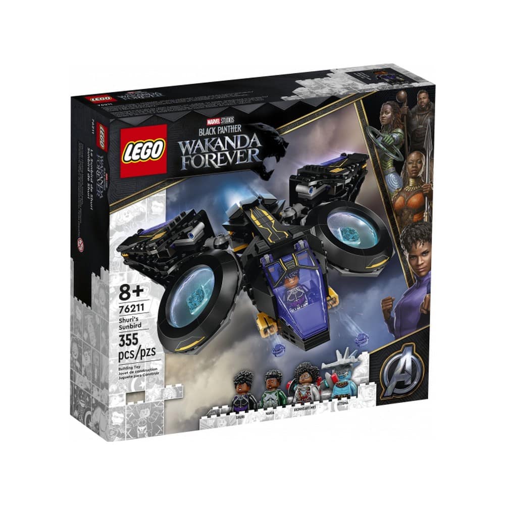 LEGO Marvel Super Heroes Shuri madara 76211 355 darabos