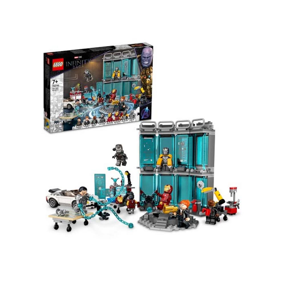 LEGO Marvel Super Heroes Sala Armurii 76216 496 darabos