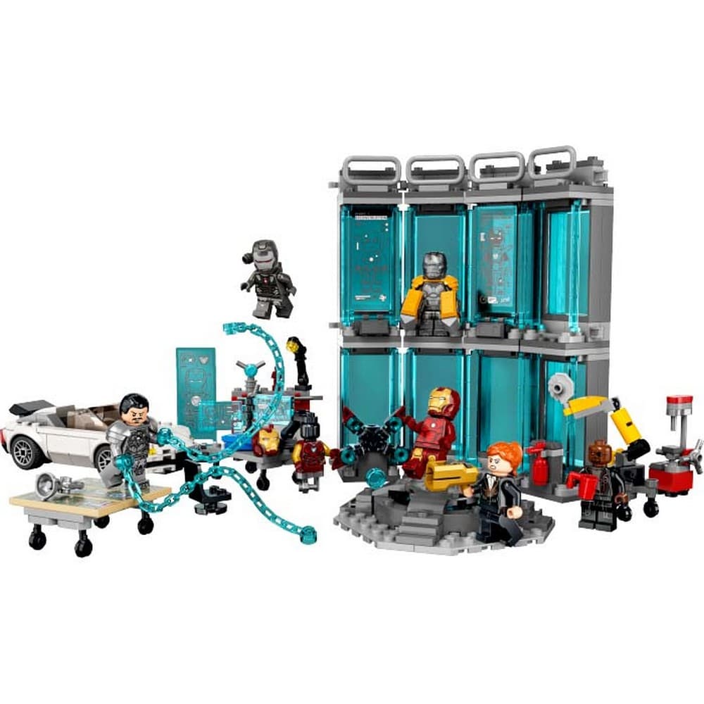 LEGO Marvel Super Heroes Sala Armurii 76216 496 darabos