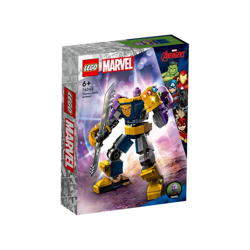 LEGO Marvel Thanos páncélozott robotja 76242 113 darabos