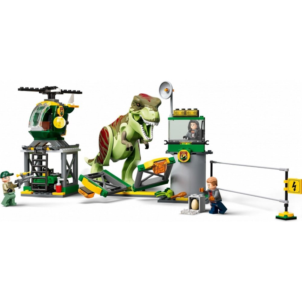 LEGO Jurassic World T-Rex dinoszaurusz szökés 76944