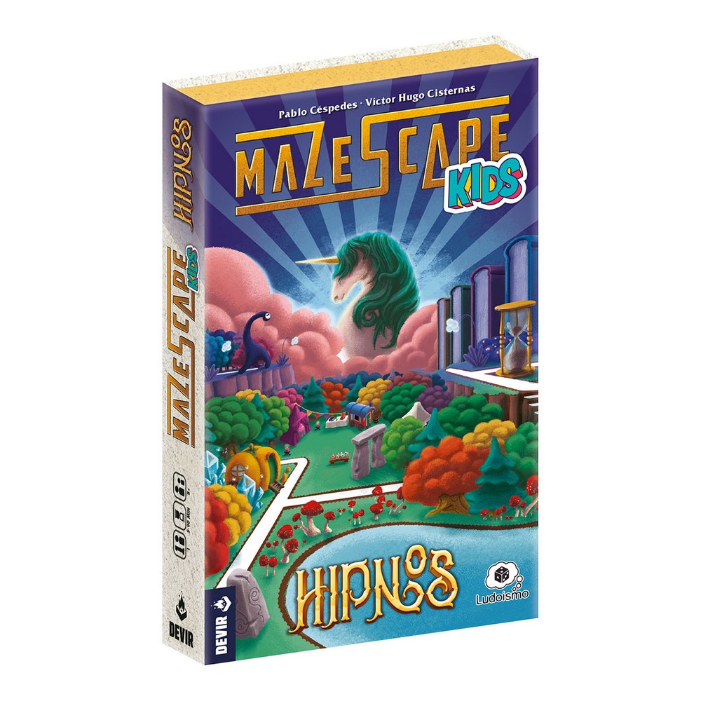 Mazescape Hipnos angol nyelvű társasjáték