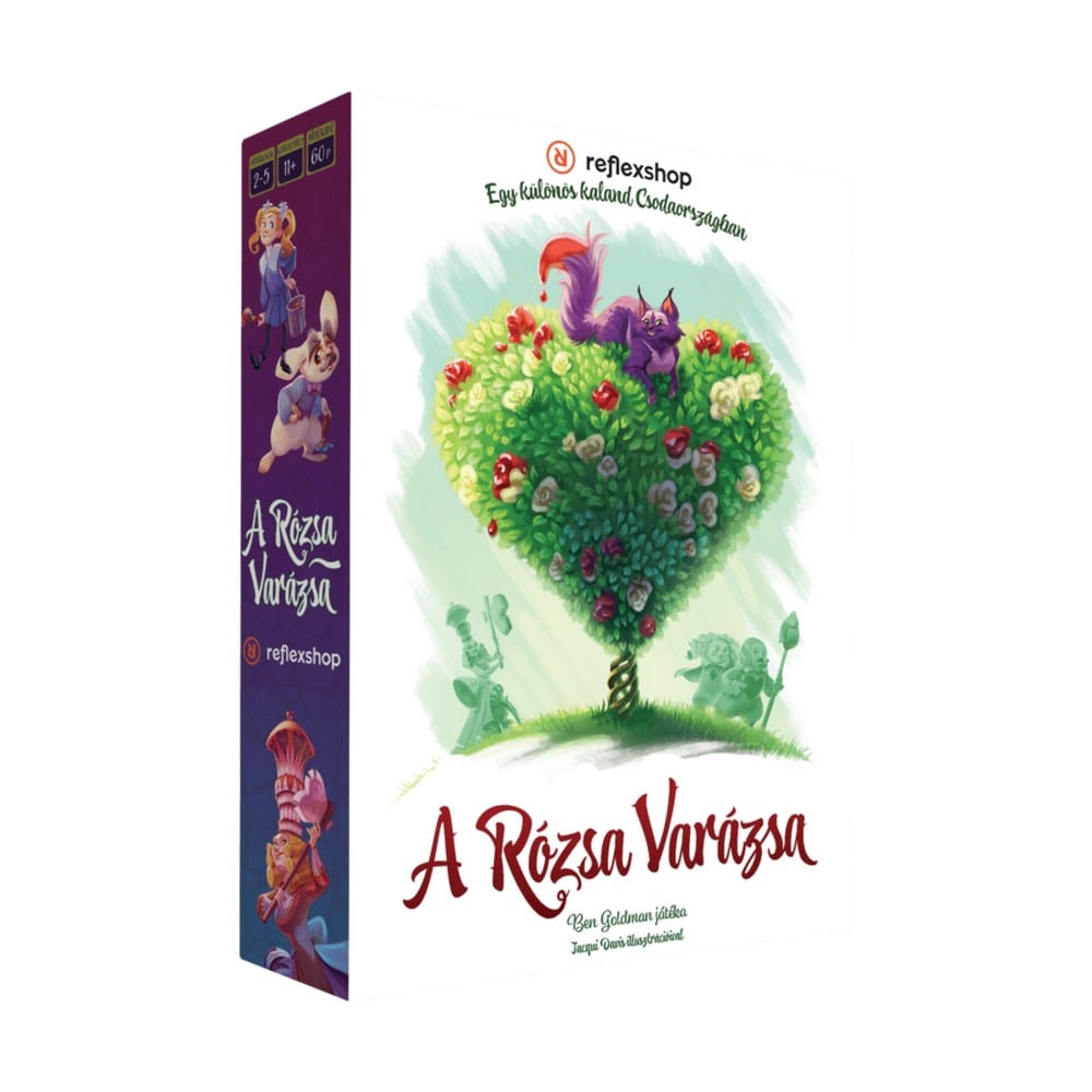 A rózsa varázsa magyar nyelvű társasjáték
