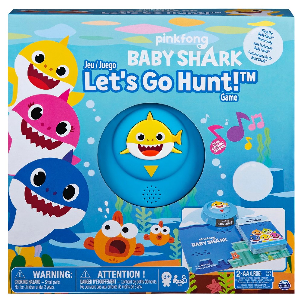 Baby Shark Let's go Hunt magyar nyelvű társasjáték