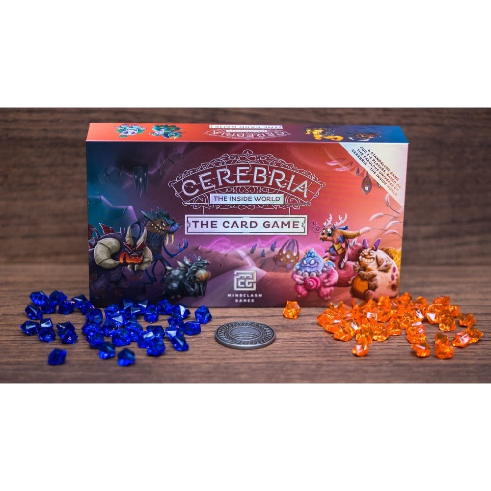 Cerebria: The Card Game -Angol nyelvű társasjáték