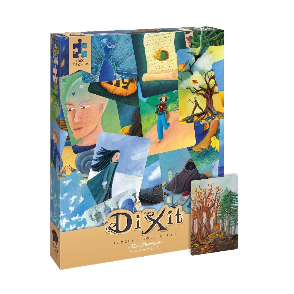 Dixit puzzle 1000 darabos, Kék hangulatok (Blue Mishmash 07)
