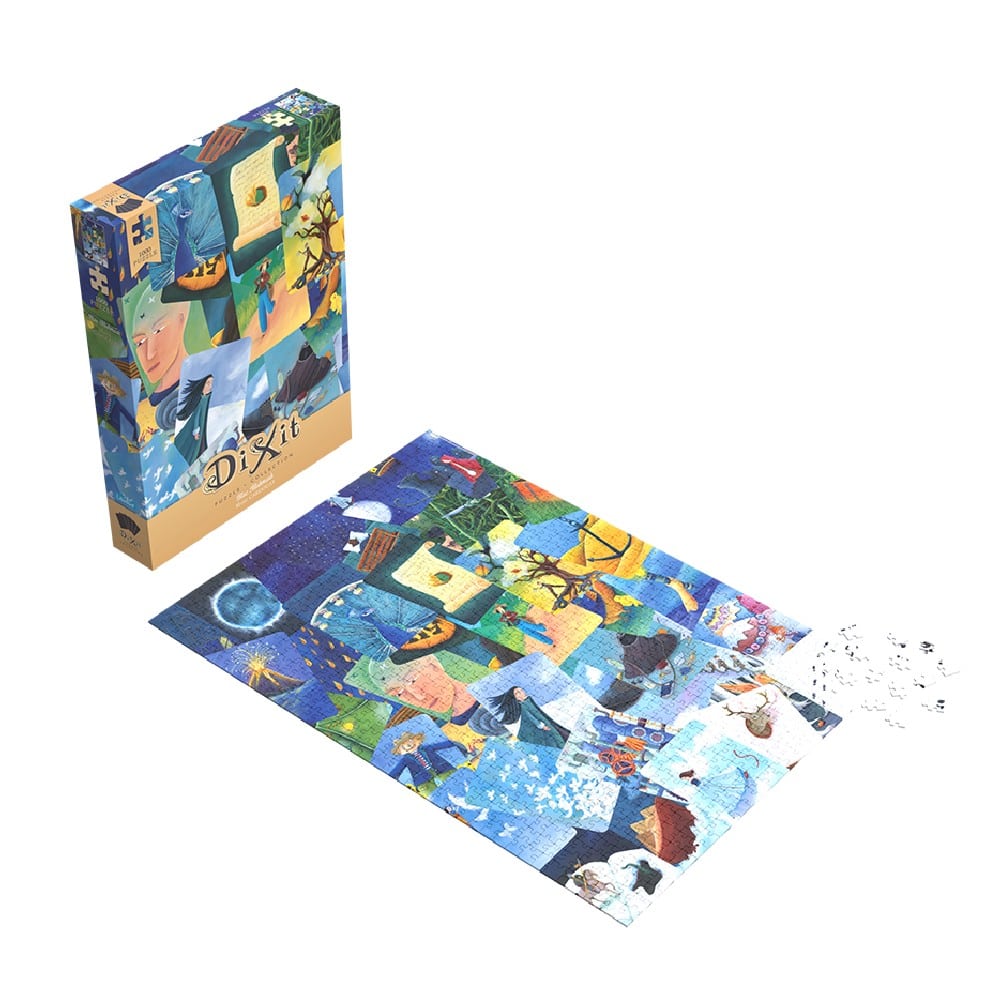 Dixit puzzle 1000 darabos, Kék hangulatok (Blue Mishmash 07)