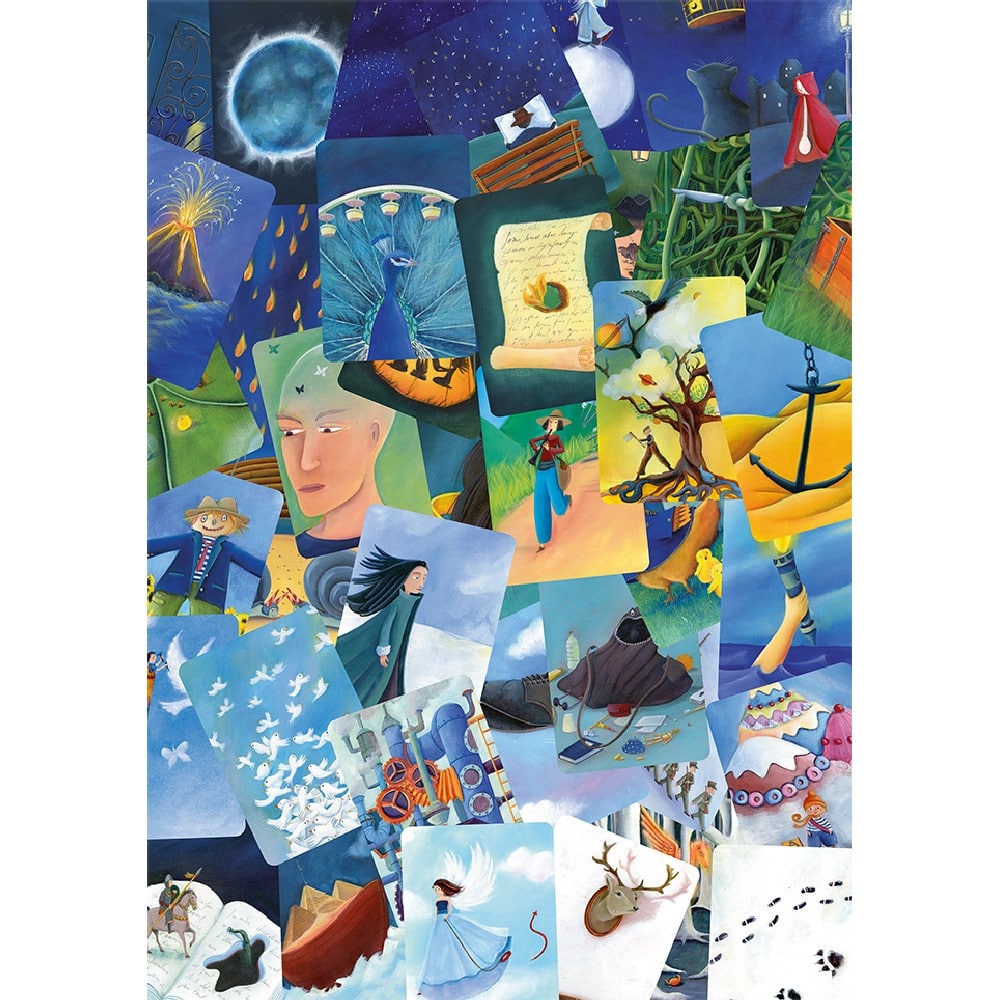 Dixit puzzle 1000 darabos, Kék hangulatok (Blue Mishmash 07)