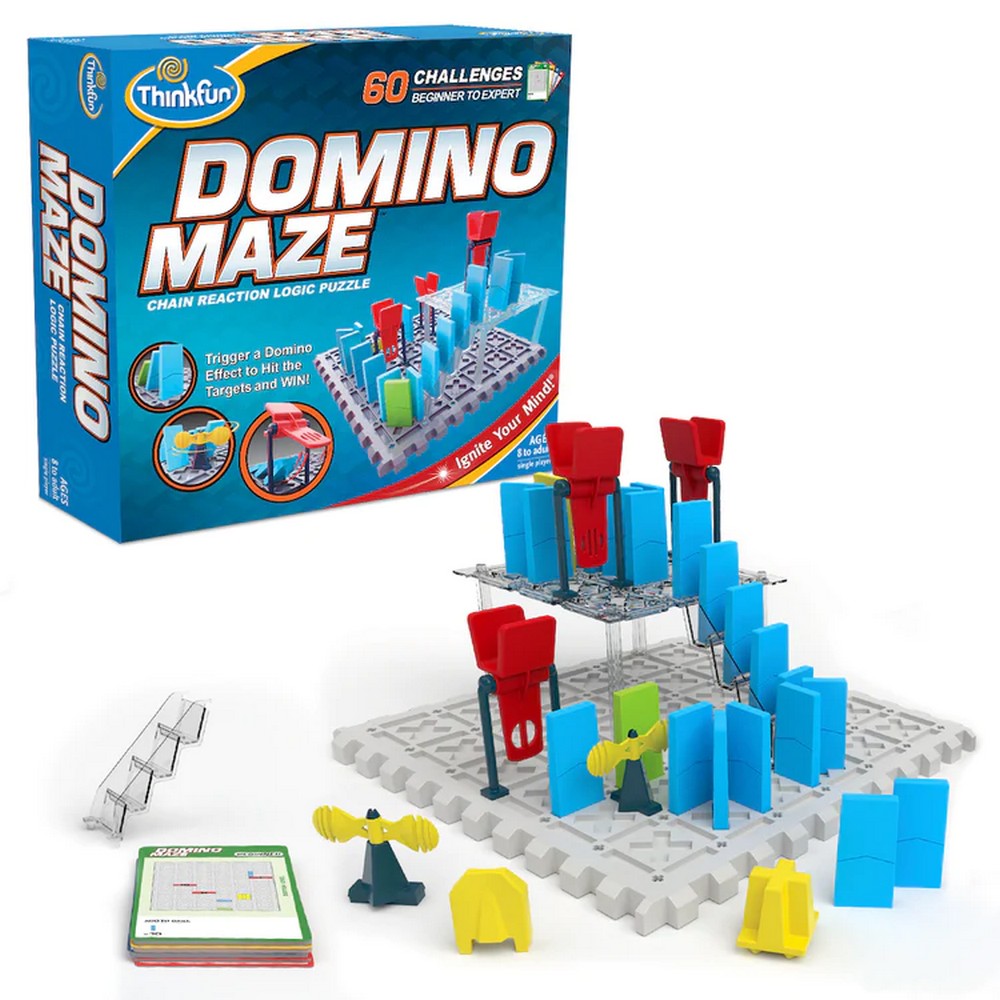 Thinkfun - Domino Maze logikai Puzzle