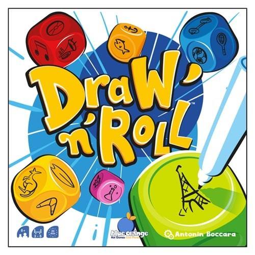 Draw'n'Roll (Droll)-Blue Orange-1-Játszma.ro - A maradandó élmények boltja