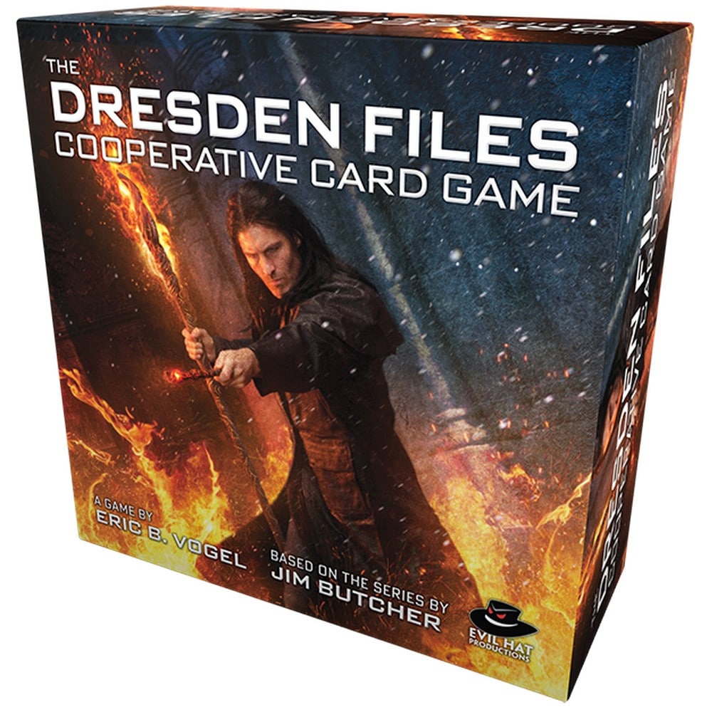 The Dresden Files Cooperative Card Game angol nyelvű társasjáték