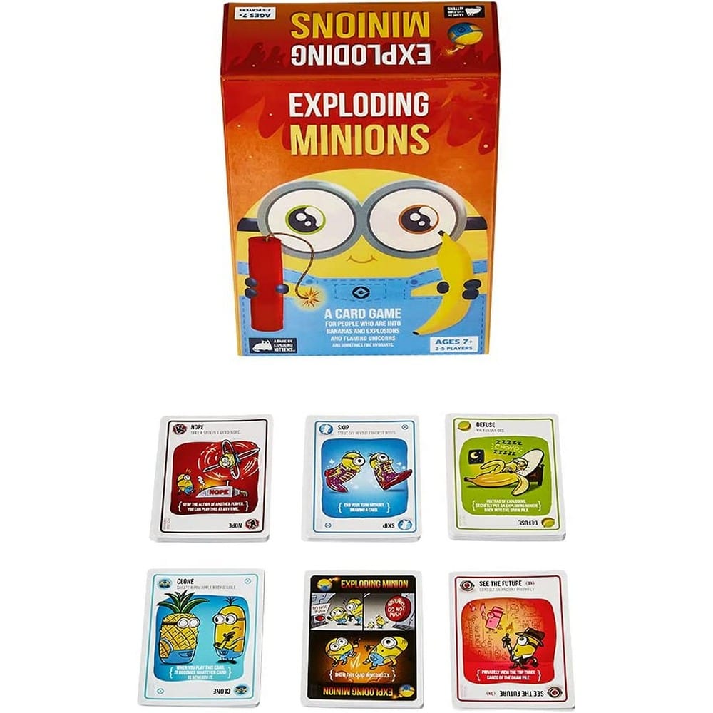 Exploding Minions, angol nyelvű társasjáték