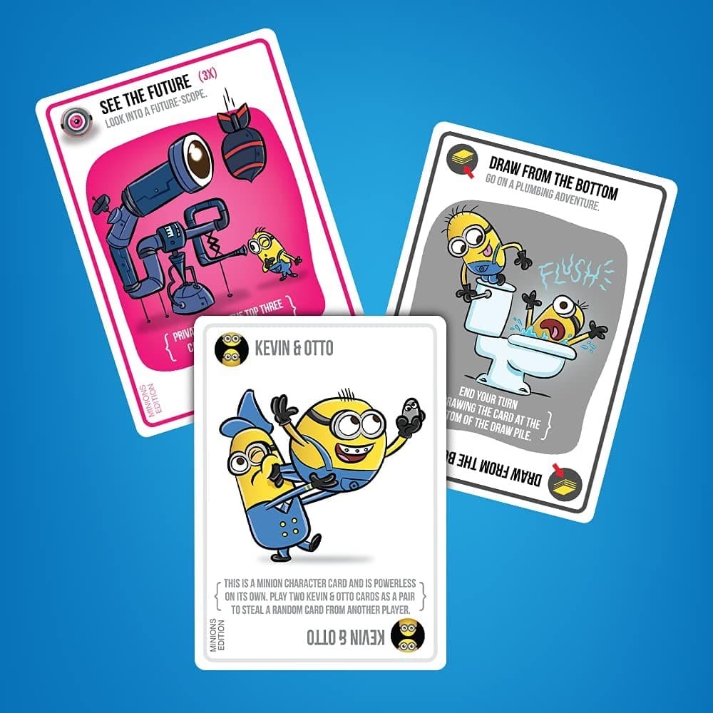 Exploding Minions, angol nyelvű társasjáték