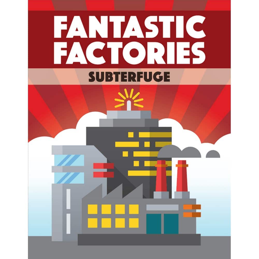 Fantastic Factories: Subterfuge angol nyelvű társasjáték