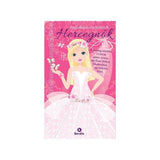 Foglalkoztató füzet, Hercegnők – Ajándék színes ceruzákkal