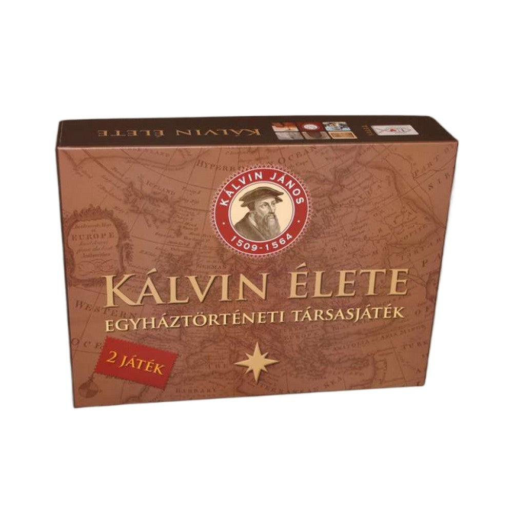 Kálvin élete Egyháztörténeti magyar nyelvű társasjáték