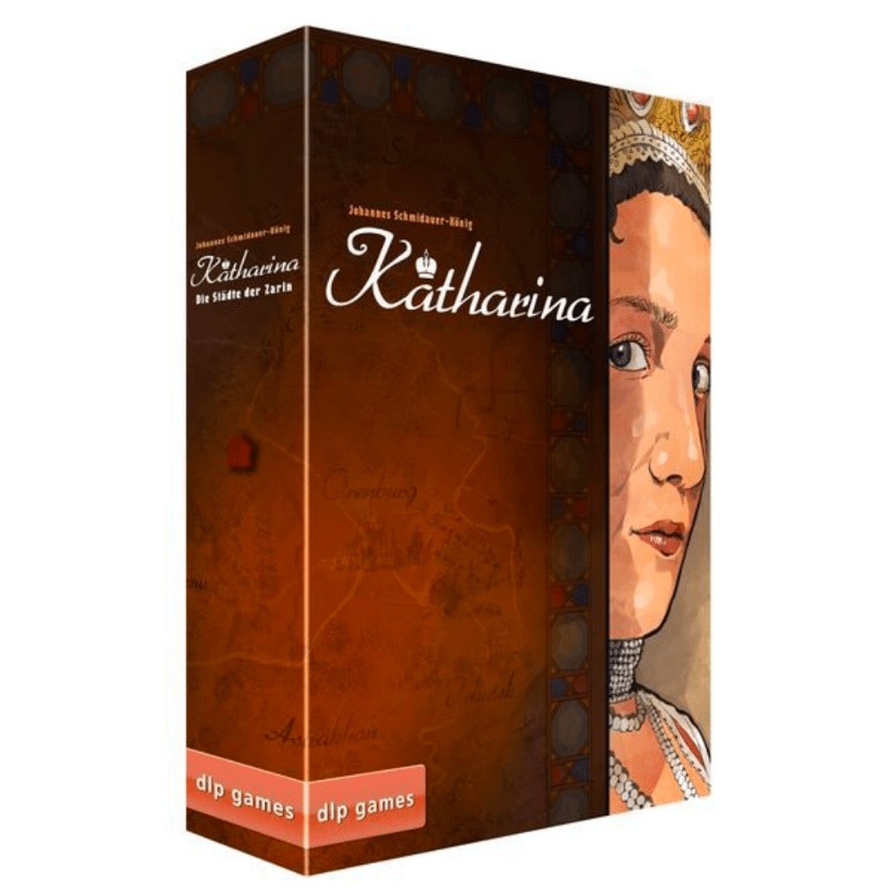 Katharina The Cities of the Tsarina angol nyelvű társasjáték sérült