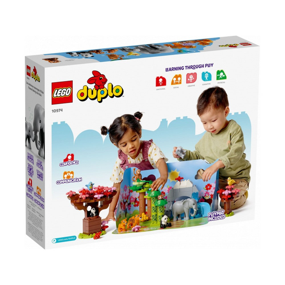 LEGO DUPLO Ázsia vadállatai 10974