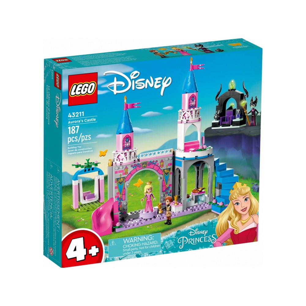 LEGO Disney Csipkerózsika kastélya 43211