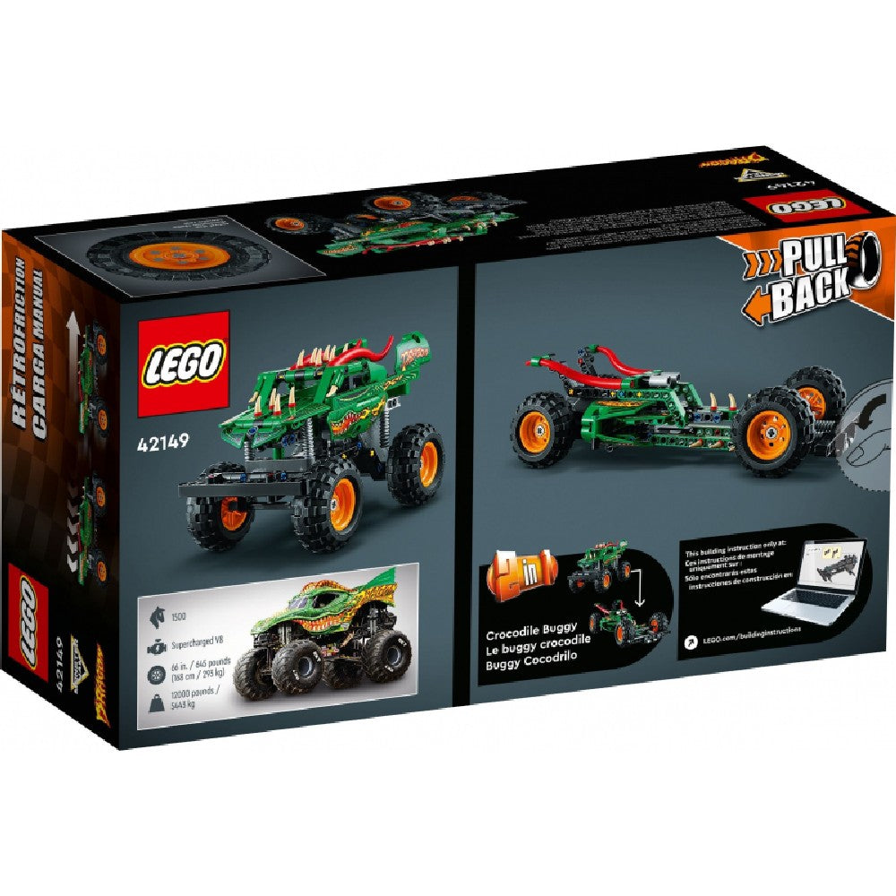 LEGO Technic Monster Jam™ Dragon™ 42149 217 darabos