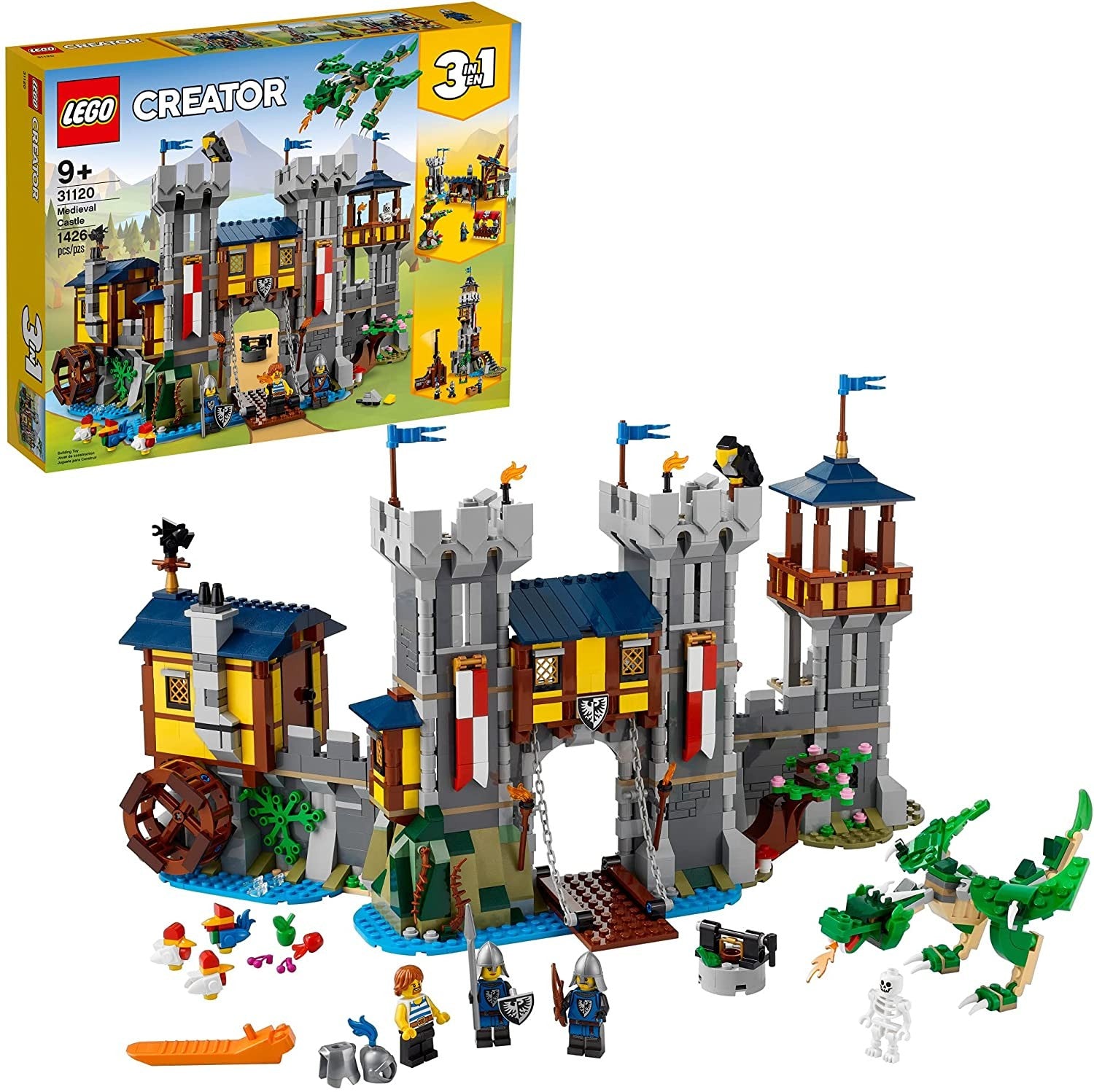 LEGO Creator Középkori vár 31120 1426 darabos