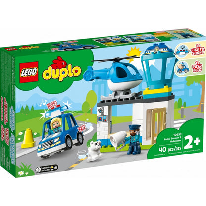 LEGO DUPLO Rendőrkapitányság és helikopter 10959