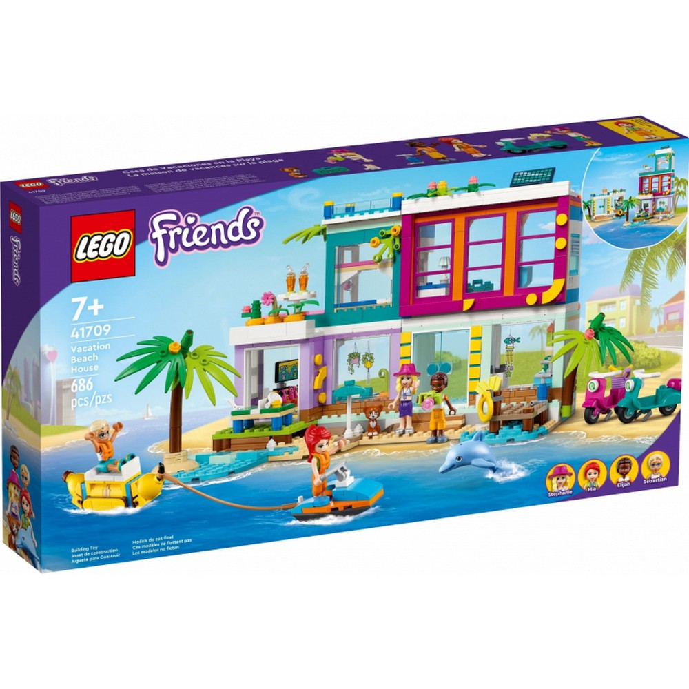 LEGO Friends Tengerparti nyaraló 41709 686 darabos