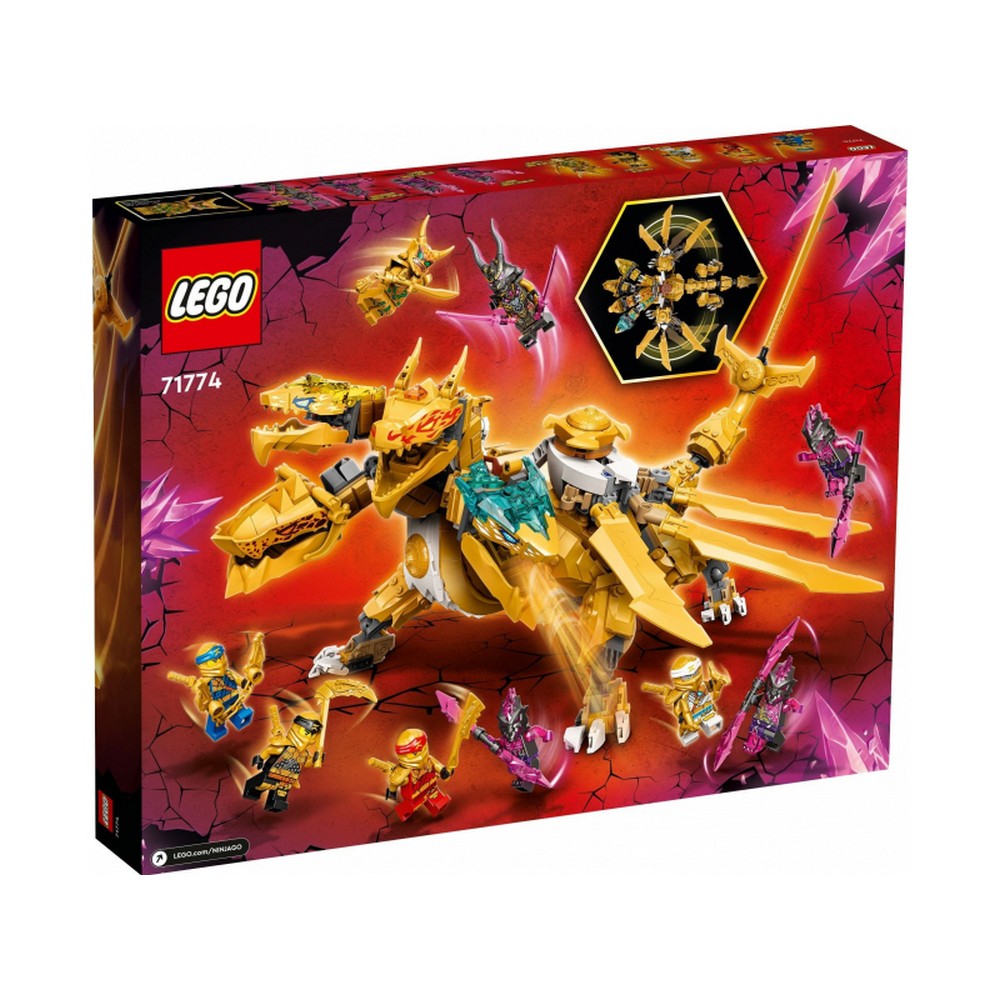 LEGO Ninjago Lloyd ultra aranysárkánya 71774 989 darabos