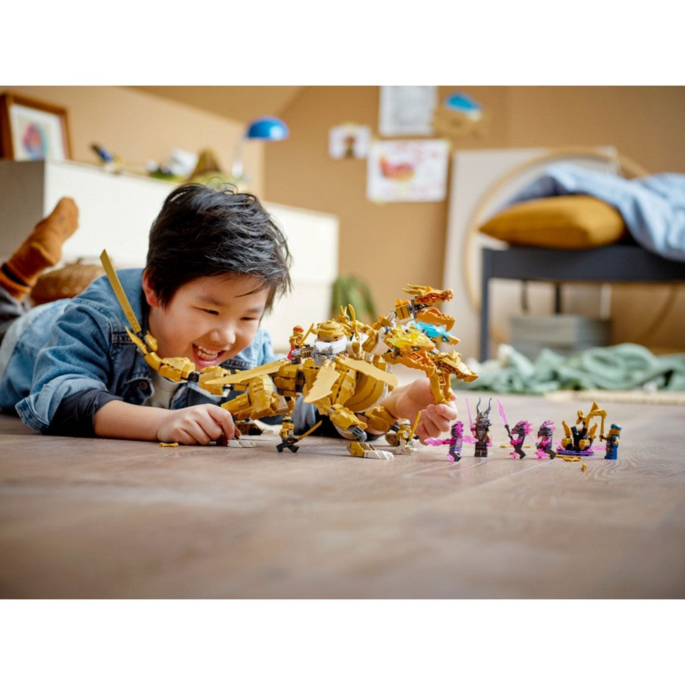 LEGO Ninjago Lloyd ultra aranysárkánya 71774 989 darabos