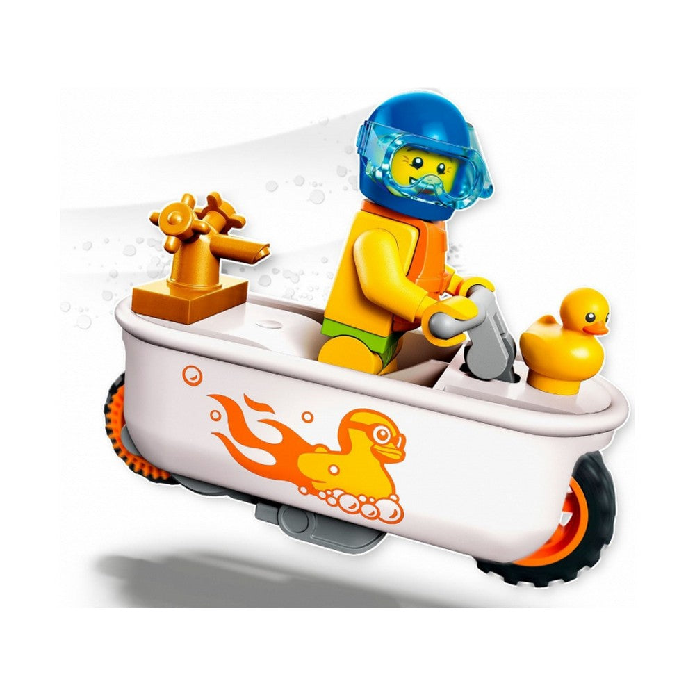 LEGO City Fürdőkádas kaszkadőr motorkerékpár 60333 118 darabos