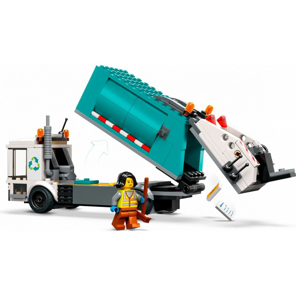LEGO City Szelektív kukásautó 60386 261 darabos