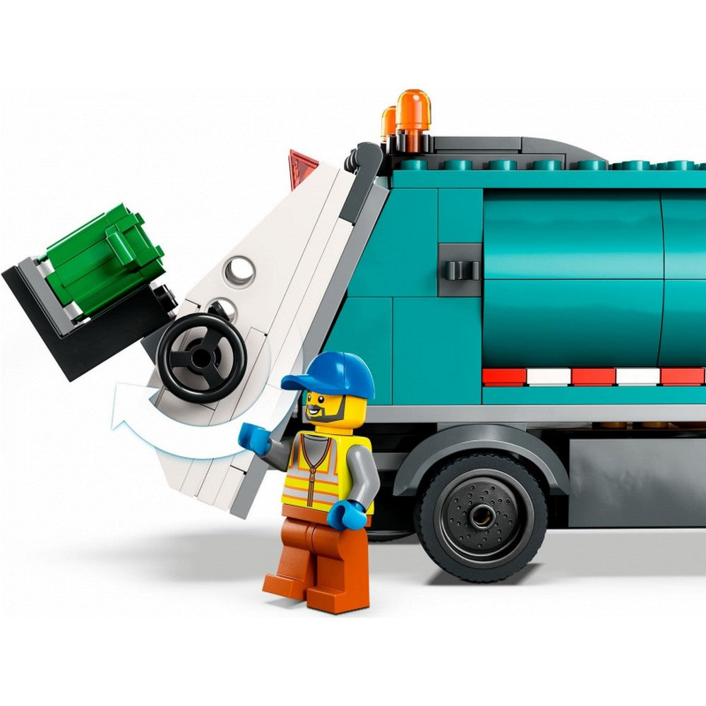 LEGO City Szelektív kukásautó 60386 261 darabos