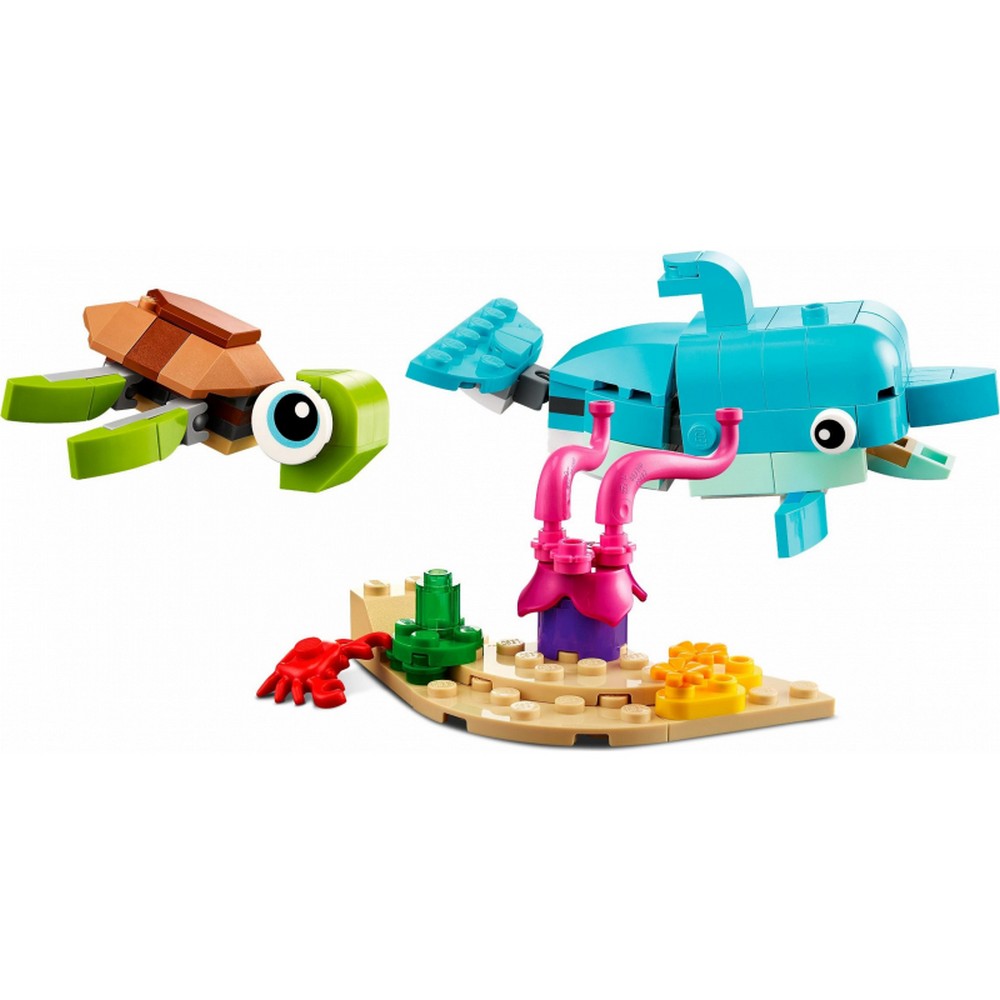LEGO Creator Delfin és Teknős 31128 137 darabos